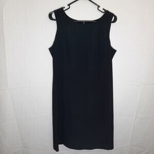 Vintage Dress Savvy NY Women’s 10 Black Sleeveless Dress USA Cocktail Midi